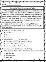 The Creek And The Importance Of Natural Resources Teaching Social Studies 2nd Grade Reading Passages