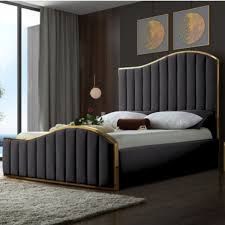how to decide on bed meridian furniture furniture upholstered platform bed