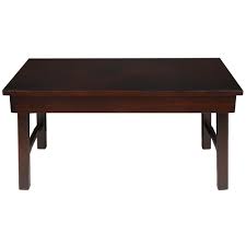 Accent your living room with a coffee, console, sofa or end table. Oriental Furniture 24 In X 15 In Korean Tea Table In Rosewood St Tt002 The Home Depot