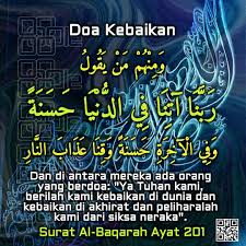 Surat Al Baqarah Ayat 201 Doa Beri Tuhan