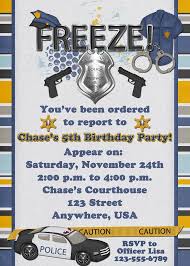 Police birthday party ideas | photo 32 of 46. Police Officer Birthday Party Invitation Etsy In 2021 Police Birthday Police Officer Birthday Police Birthday Party