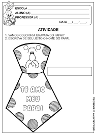Ao carregar a imagem ampliada clique ao mesmo tempo nas teclas ctrl e p para imprimir. Atividades Escolares Para Dia Dos Pais Em Desenhos Bem Legais So Detalhe