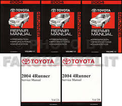Hello, i just purchased 1994 4runner. Service Repair Manuals For Toyota 4runner For Sale Ebay