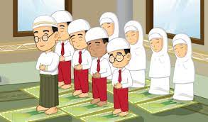 45 perintah sholat ini hendaknya sudah tertanam didalam hati sejak mulai dari kanak kanak oleh sebab itu para orang tua perlu mengajarkan d. Adab Shalat Kartun Gambar Gambar Kartun