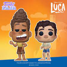 Funko Fair 2021 Disney And Pixar S Luca In 2021 Funko Pop Disney Funko Pop Disney
