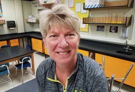 Gwen Cowhy, Slauson Middle School science teacher