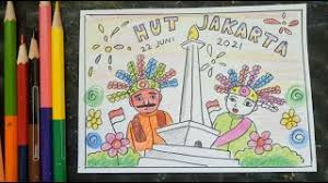 Seruan pembebasan baitul maqdis diteriakkan massa aksi 115 di monas. Cara Menggambar Ondel Ondel Dan Monas Ii Menggambar Tema Ulang Tahun Jakarta Youtube