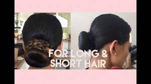How To Rotc Military Bun For Long Short Hair Youtube Long To Short Hair Hair Bun Tutorial Military Hair