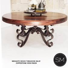 Maybe you would like to learn more about one of these? Luxury Ranch Mesquite Wood Round Coffee Tables Mexports Inc By Sm Mexports Inc By Susana Molina