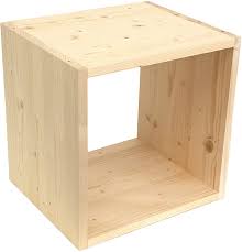 Top marken günstige preise große auswahl. Regalwurfel Flexicube Grundmodul Fichte Natur Regalwurfel Aus Massivholz Erweiterbar Zum Regal Raumteiler Bucherregal Echtes Holz Amazon De Kuche Haushalt