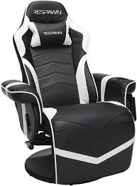 Amazonsmile Respawn 900 Racing Style Gaming Recliner Reclining Gaming Chair In Gray Rsp 900 Gry Kitchen Dining Gaming Chair Chair Recliner