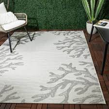 Cotton ombre coral 5 ft. Rivera Coastal Coral Indoor Outdoor Area Rug Overstock 32246327