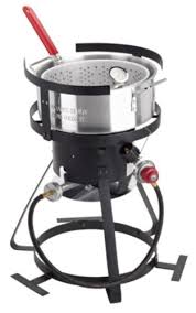Bioexecl's propane deep fryer consists of two large frying tanks with one stainless steel basket for each. Aluminum Fish Fryer 6 5 Qt Canadian Tire