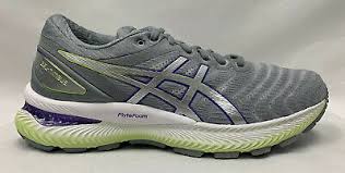 Shoes lightly used but in great condition Asics De Mujer Gel Nimbus 22 Calzado Para Correr 1012a587 Blanco Plata Pura Talla 10 Ebay