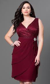 Image Of Plus Size Semi Formal Party Dress In Rose Pink Style Sf 8723pr Detail Image 4 Mode Africaine Robe Tenue En Dentelle Robe Soiree Mariage