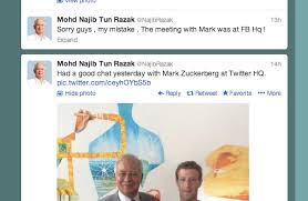 Find the perfect mohammad najib tun razak stock photos and editorial news pictures from getty images. Pic Najib Says Sorry Guys On His Tweet Boo Boo