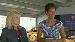 First lady michelle obama, dr. Michelle Obama Booed At Nascar Event Cnn Video