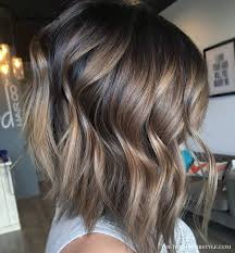 Give marilyn vibes with platinum soft waves added to a blunt bob. Classic Brunette Balayage 20 Inspirational Long Choppy Bob Hairstyles The Trending Hairstyle