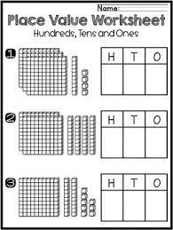 Ones and tens grade 2. Place Value Worksheets 2nd Grade Ones Tens Hundreds No Prep 2 Nbt 1
