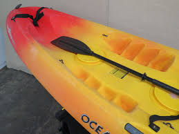 Find ocean kayak from a vast selection of kayaks. Ocean Kayak Malibu Two Tandem 2 Man Kayak 1 Paddle Oahu Auctions