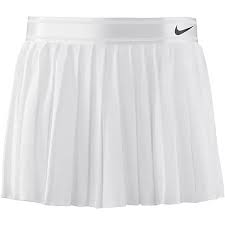 Tennisrock mit integrierter unterziehhose für optimale bewegungsfreiheit und.dank des klassischen, einfarbigen designs kannst du den tennisrock einfach kombinieren und machst darin. Nike Wb Shared G B Azarenka Victory Tennisrock Damen White Im Online Shop Von Sportscheck Kaufen