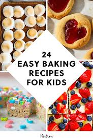 24 Easy Baking Recipes For Kids That Won T Leave Your Kitchen Covered In Flour Baking Recipes For Kids Easy Baking Easy Baking Recipes