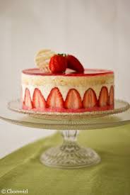 Strawberry Frasier This Looks Pretty And Delicious Cake Desserts Desserts Cupcake Cakes