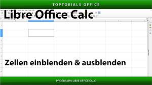 Im libreoffice calc klappt das vorgehen ebenfalls. Spalten Und Zeilen Ausblenden Und Einblenden Libreoffice Calc Toptorials