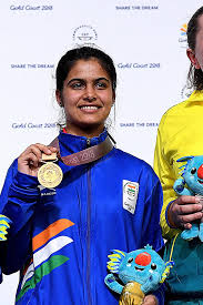 The pair of manu bhaker and saurabh chaudhary will participate in 10m air pistol mixed team along with yeshahswini deswal and abhishek verma. Vogue Empower Newsletter 16 Year Old Manu Bhaker Wins Gold At Cwg 2018 Vogue India