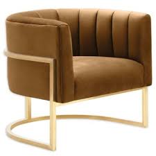 Midcentury armless lounge slipper chair newer green eames fabric by maharam retro inferno. Lumisource Matisse Accent Chair Bed Bath Beyond