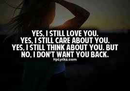 Maybe you would like to learn more about one of these? I Dont Want You Back Quotes Quotesgram