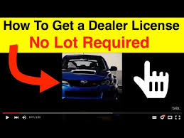 The dealer often allows you to trade in your old car, however you may get more money if you sell it privately. How To Get Your Used Car Dealers License Without A Car Lot Youtube