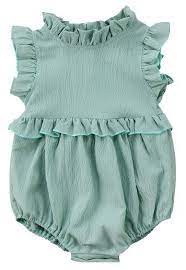 Ruffle One Piece Romper Girls Rompers Girl Outfits Summer Baby Clothes
