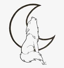 Wolf coloring pages free printable. Drawn Howling Wolf Transparent Wolf Coloring Pages 693x864 Png Download Pngkit