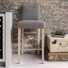 The painted weave and slim legs harmonise with any painted or oak furniture and the design is comfortable, practical and durable. Shoreditch High Back Bar Stool Neptune Furniture