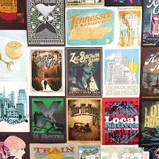 Feel free to attach a description to each photo, tips. Screen Printed Posters Friendly Arctic Printing Design