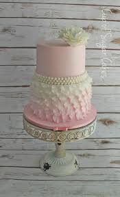 Shabby Chic Baby Shower Cake Baby Shower Cakes Girl Baby Shower Cakes Baby Shower Cupcakes