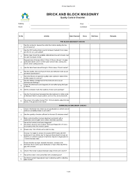 May 20, 2021 · taylor & martin's most recent employment was outstanding. Brickwork And Blockwork Masonry Quality Control Checklist