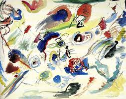 An example of the artist's progression away from more traditional art towards pure abstract. Datei Untitled First Abstract Watercolor By Wassily Kandinsky Jpg Wikipedia