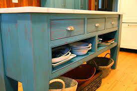 Quick dry pure brilliant white satinwood metal & wood paint, 2.5l. 75 Beautiful Turquoise Kitchen With Distressed Cabinets Pictures Ideas June 2021 Houzz