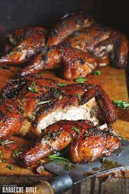 The smoky and hot taste comes from having the chicken. Jamaican Jerk Chicken Barbecuebible Com