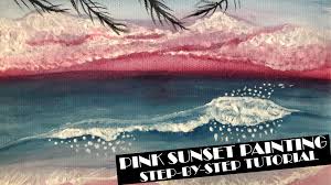 How To Paint A Sunset Beach Painting Beginners Watercolour Painting Step By Step Lyfeab Watercolor Learn how to paint clouds with acrylic paints using this easy beginner technique. how to paint a sunset beach painting