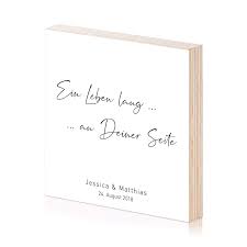 Ein Leben Lang An Deiner Seite Hochzeitsgeschenk Einzigartiges Holzbild Zum Hinstellen Oder Aufhangen Echter Fotodruck Mit Spruch Auf Holz Geschenke Mit Dir An Meiner Seite Hochzeitsgeschenk