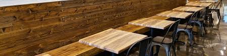 Crafted from shaped plywood, the seat has a minimalist design, accentuated by chrome finished metal legs. Best Wood Types For Your Restaurant Tables Sizing Materials