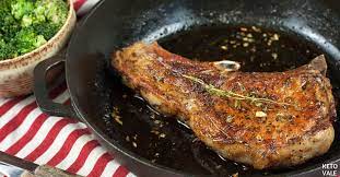The Best Pan Fried Pork Chop - Easy And Juicy Recipe | Ketovale