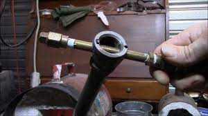 Homemade Propane Forge Running And A Look At The Burner Propane Forge Forging Forge Burner