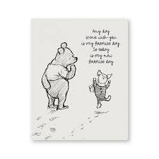 Winnie the pooh drawings with quotes. Minimalist Cute Black White Winnie The Pooh Quote Cartoon Movie Art Wall Painting Kids Room Wall Decoration Canvas Print Poster Painting Calligraphy Aliexpress