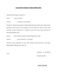 Surat pernyataan tidak mampu yang bersangkutan disertai materai 6000 di dinsos kota salatiga. Contoh Surat Pernyataan Tidak Ikut Bpjs Contoh Surat