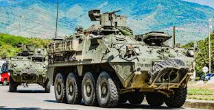 Colombia despliega sus blindados LAV-III para proteger la COP 16