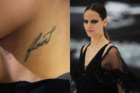 But she's hardly the first. The 20 Best Model Tattoos Ever Vogue